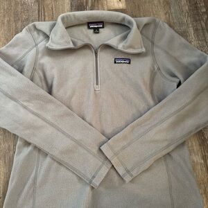 Patagonia Gray Fleece Pullover